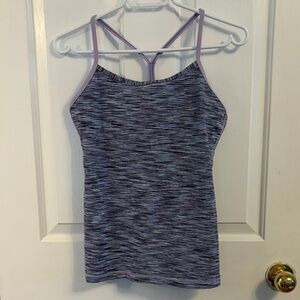 Women's Purple Strappy Lululemon Tank Top